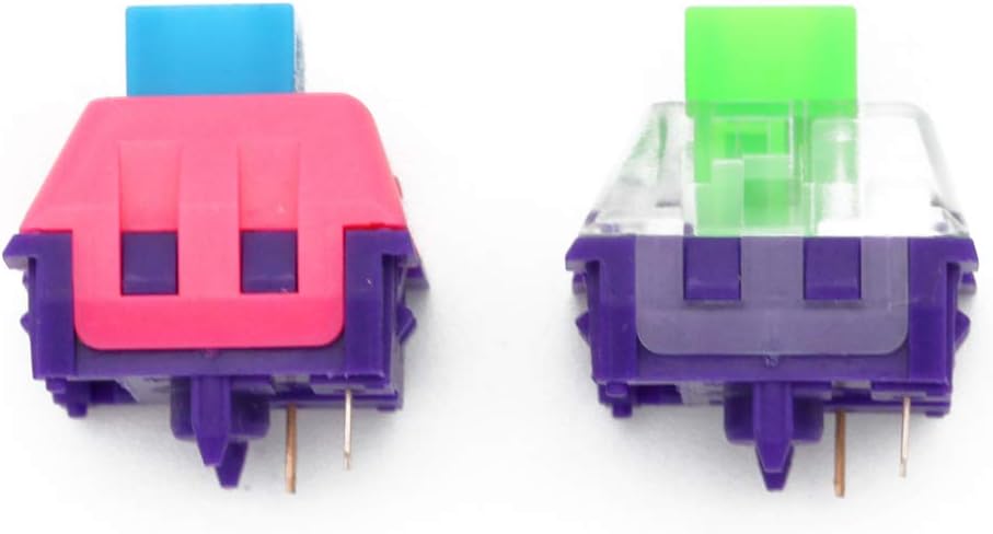 KPREPUBLIC kailh Box Cyber p EVA Tactile Switch SMD Clear MX Switches for Mechanical Gaming Keyboard 62g 67g 5pin 50m Clear housing Punk (Kialh CP Switch 62g x70) image 4