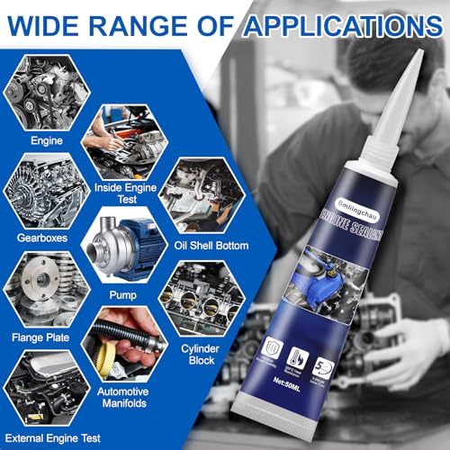 Bmliingchau Mastic d'étanchéité en silicone pour moteur 100 ml – vue 3