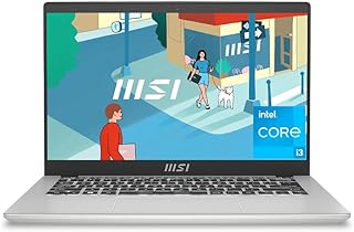 MSI Modern 14,Intel 13th Gen. Core i3 1315U,36CM FHD 60Hz Thin &amp; Light Laptop(8GB/512GB NVMe SSD/Windows 11 Home/Microsoft...