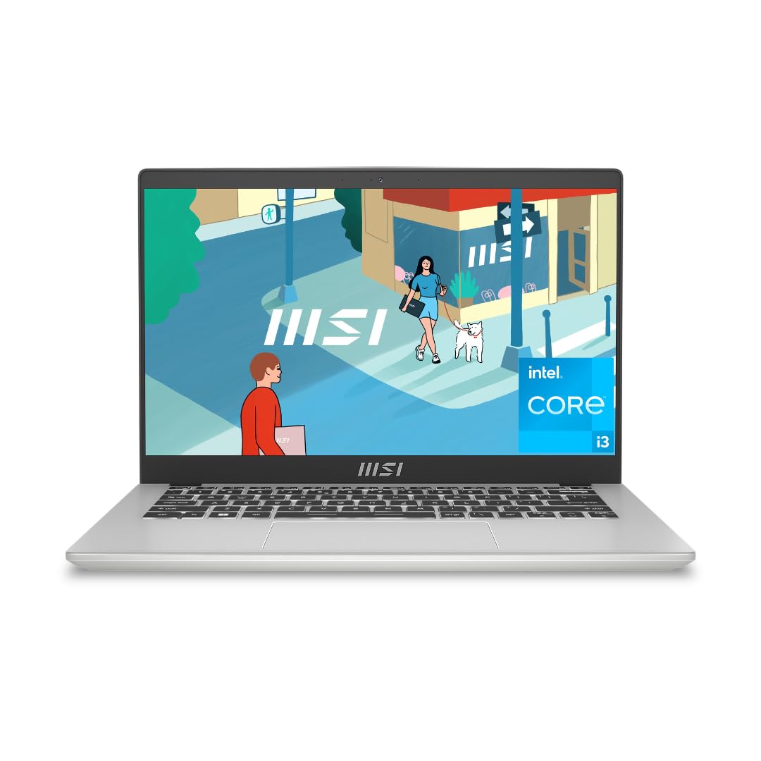 MSI Modern 14, Intel 13th Gen. i3-1315U, 36CM FHD 60Hz Bussiness Laptop (16GB/512GB NVMe SSD/Windows 11 Home/MSO 24 + M365/Intel UHD Graphics, Urban Silver/1.4Kg) C13M-118IN-image-40