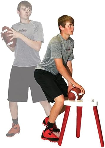 image for Gamebreaker QB-TEE - Football Quarterback Training Tee with Programmab