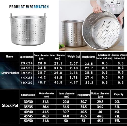 Friteuse à dinde 45QT marmite à écrevisses vapeur avec panier de cuisson - 7