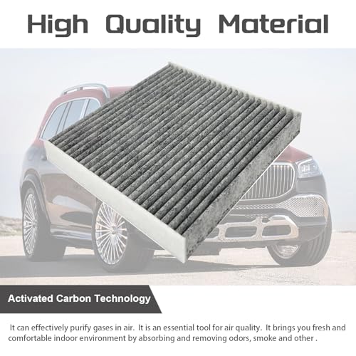 USTOPF1T Car Air Filter, Car Cabin Air Filter, Activated Carbon Filter, Auto Air Conditioning Filter Replacement Parts, Automotive Interior Accessories, OEM#80292-SDG-W01 - Image 4