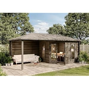 Alpholz 5-hoekig tuinhuis Liwa Parent