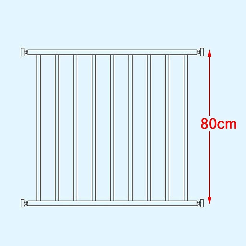 Pet Safety Gate Veiligheidsraambewaker Poort Inbraakbeveiliging Raamrooster zonder pons Beveiligingsstaven Huisdierenbestendig 50-130cm Brede spanning Traphekje voor kinderen Kind Peuter Vei