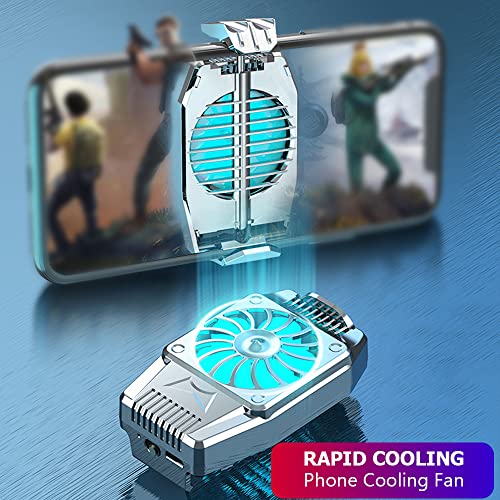 cooler para celular,ERYUE Ventilador de resfriamento de celular recarregável refrigerador de celular