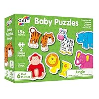 Galt Toys, Baby Puzzles - Jungle, Jigsaw Puzzles for Kids, Ages 18 Months Plus