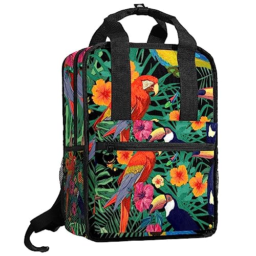 Sac à dos perroquets parfait pour l'école et les sorties nature
