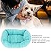 Zerodis Soft Pet Sofa Bed with Sponge Padding, 16.14 x 13.78 x 5.91in Cat Cushion for Relaxation and Sleep