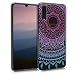 Produktbild kwmobile Hülle kompatibel mit Samsung Galaxy A70 - Handyhülle - Handy Case Indische Sonne Blau Pink Transparent