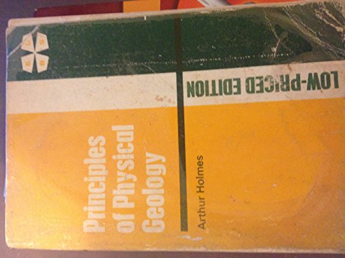Holmes Principles of physical geology 0177712996 Book Cover