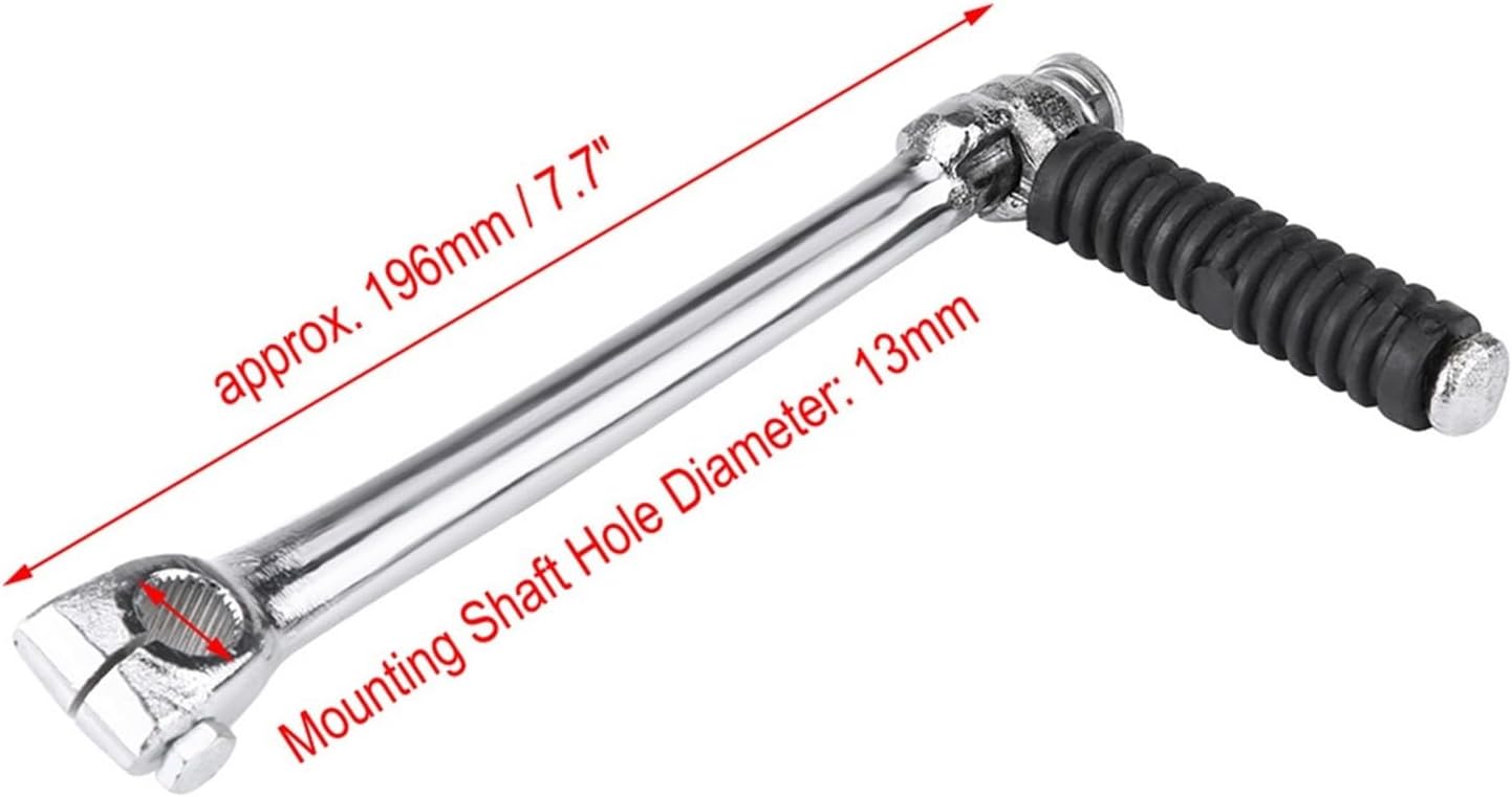 Motorcycle Kick Starter 1Pc 7.7inch Iron Motocross Kick Starter Lever Pedal for Most Dirt Bikes for CRF XR 50 CRF50 SDG SSR 70cc 110cc 125cc