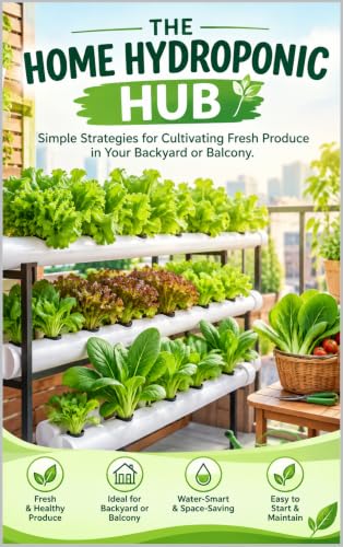 THE HOME HYDROPONIC HUB - Simple Strategies for Cultivating Fresh Produce in Your Backyard or Balcony