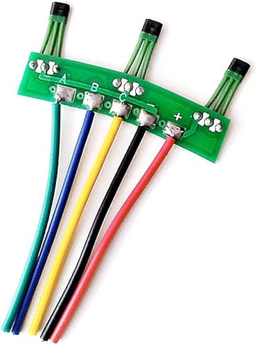 E-Bike Hall Sensor, 2-Ruedas Vehículos Eléctricos Motor Hall Element Placa de Circuito Motor Hall Sensor de Placa con Cable de Tablero 3144 3413