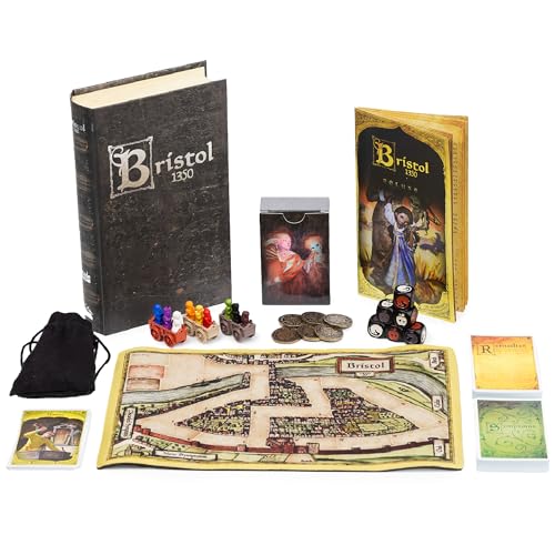 Bristol 1350 Board Game of Strategy Deluxe Version, Deceit, and