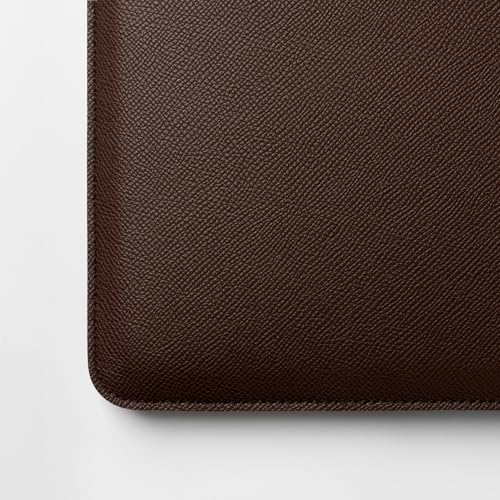 Image of Comfyable Laptop Sleeve 15 Inch Precisely Compatible with MacBook Air 15-inch M4 2025 A3241 M3 2024 A3114 & M2 2023 A2941, Faux Leather Cover Case, Coffee