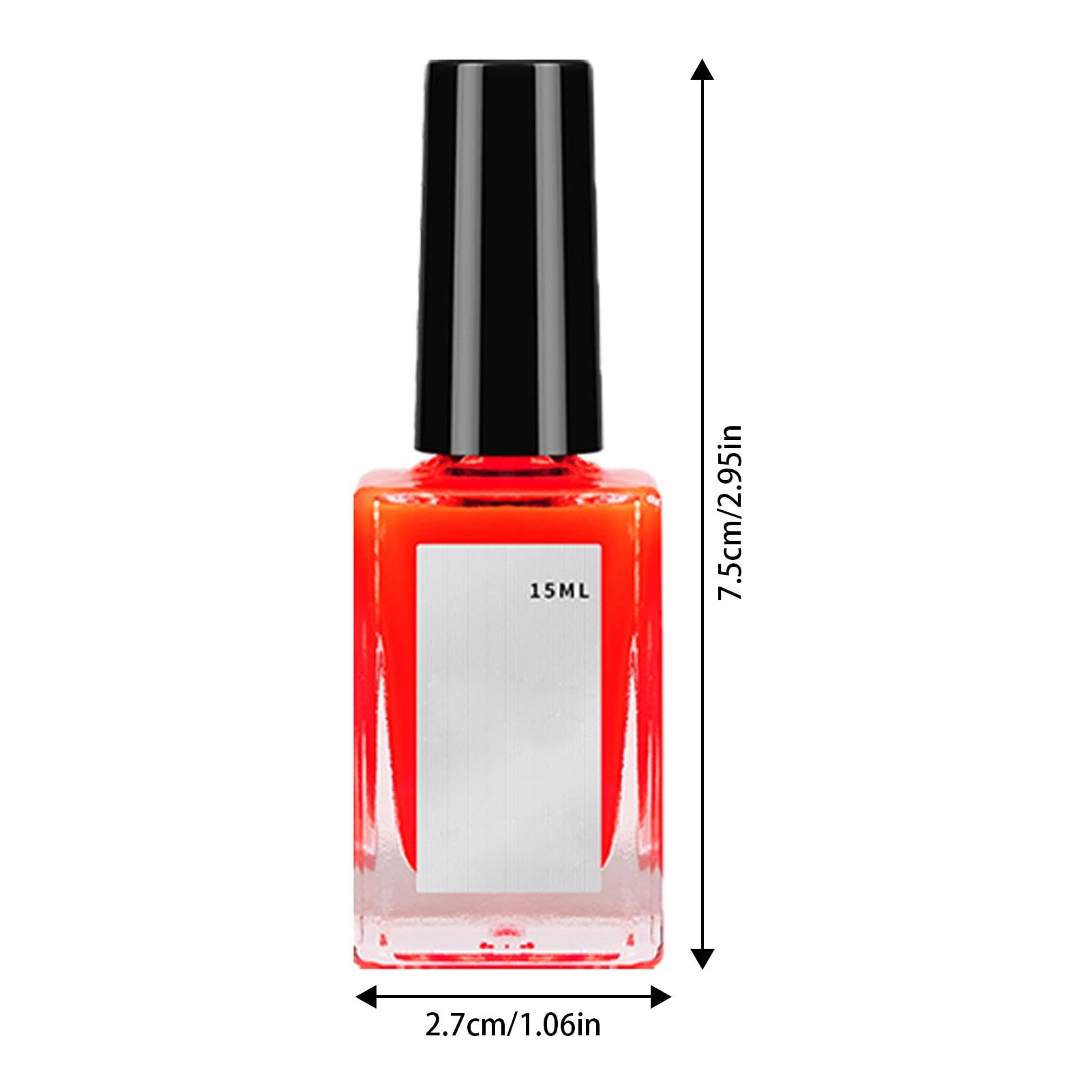 Peinture Fluorescente Pour Flotteur De Pêche – Rouge, Jaune, Orange, 20 Ml, Avec Réparation Queue De Leurre, Visibilité Jour/nuit
