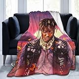 OrcoW Thow Blanket Ultra-Soft Micro Fleece Blanket Sofa Comfort Warm Flannel Blanket for Bed Living Room 60''X50'', Blue