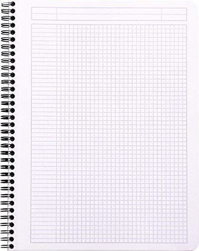 Miniatura 3 de Rhodia Exaclair Graph Cuaderno 9 X 11 34 (Naranja), A4+ (193008C)