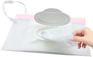 Refillable Wipes Holder, Reusable Travel Wet Wipe Pouch, Wet Wipes Pouches Dispenser, Travel Wipes Holders, Portable Baby Wipes Holder, Wipe Pouches for Take Baby Wipes, Store Facial Wipes