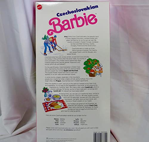 Muñeca Barbie Czechoslovakian Dolls of the World miniatura 6