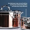 Hestan - CopperBond Collection - 100% Pure Copper Stock Pot, Induction Cooktop Compatible, 6 Quart #5
