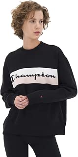 champion felpa nera donna