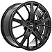 RTX BRUMEN Custom Wheel - 20x9, 35 Offset, 5x112 Bolt Pattern, 66.6mm Hub - Gloss Black Rim