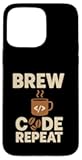 Coffee Lover Coder Programmer Programming Caffeine Case for iPhone 15 Pro Max