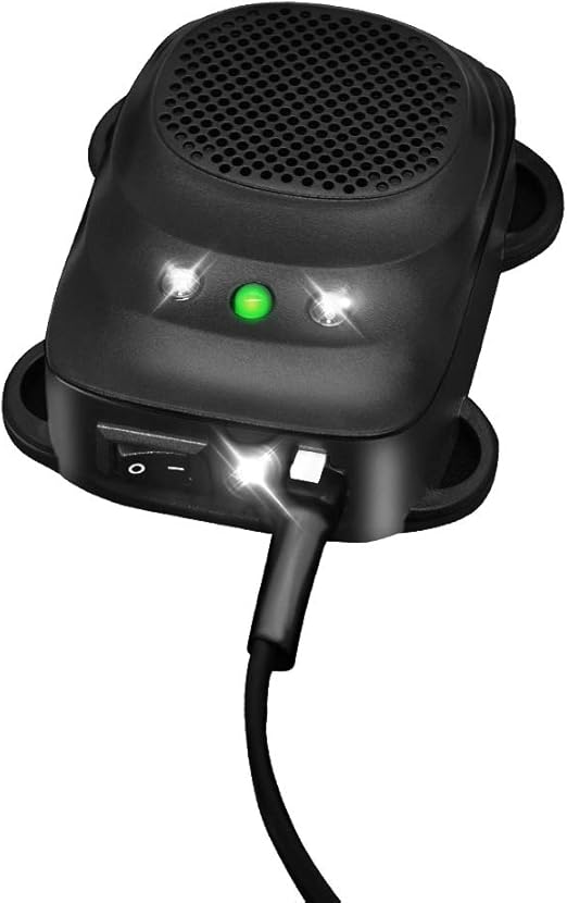 Loraffe Under Hood Animal Repeller Ultrasonic Rodent Repellent LED