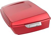 Vista 310 de Harley Tour Pack, equipaje desmontable Razor Tour Pack Maleta para Harley Touring Street Glide, Electra Glide, Road King, Road Glide Special Azul