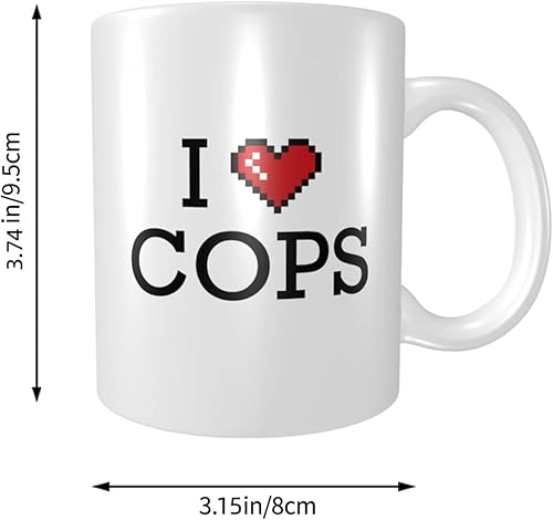 Miniatura 2 de Coffee Mugs Funny I Love Cops Mug Funny Coffee Mug For Men Funny Coffe Mug