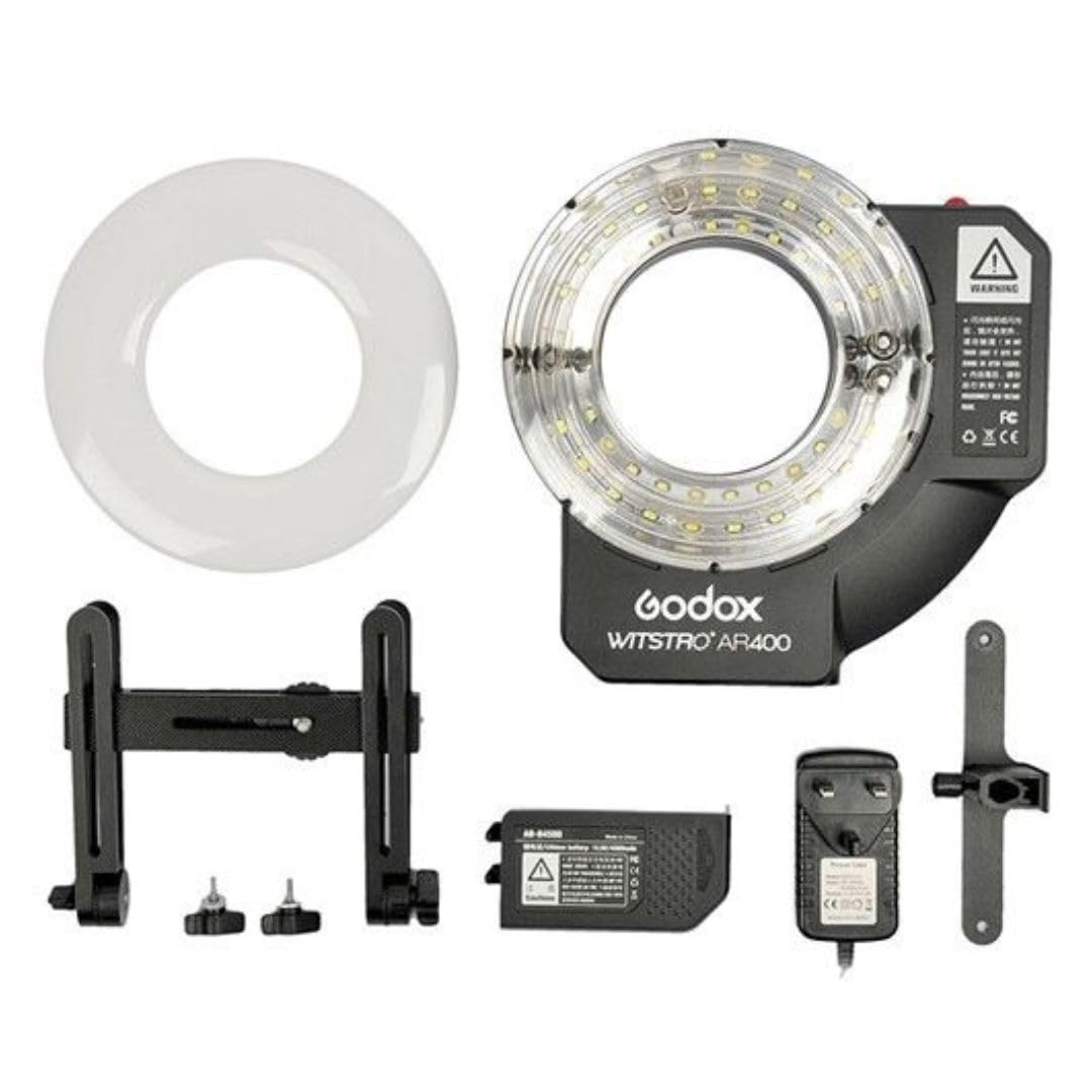 GODOX AR400 ゴドックス　リングフラッシュ　LED GODOX Witstro AR400 (model 2020) – profesjonalna lampa
