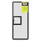 Zilla R SRZ100011875 Fresh Air Screen Cover with Hinged Door for Pet Cages, 30-1/4 by 12-7/8-Inch, Black