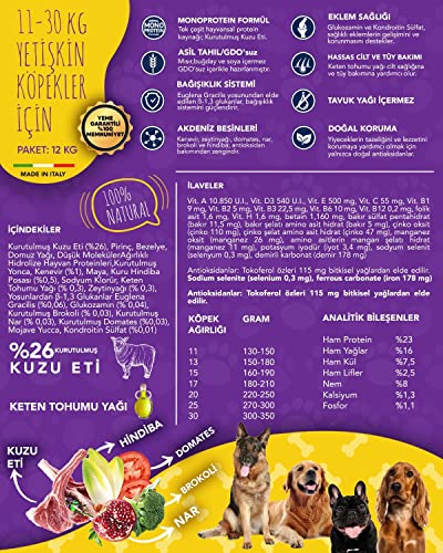 Exclusion Mediterraneo Noble Grain Adult Lamm medium 3 kg