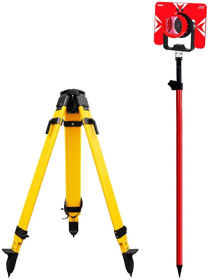 Total Station Starter Set - White, Universal, Heavy Duty, Surveying Equipment Set