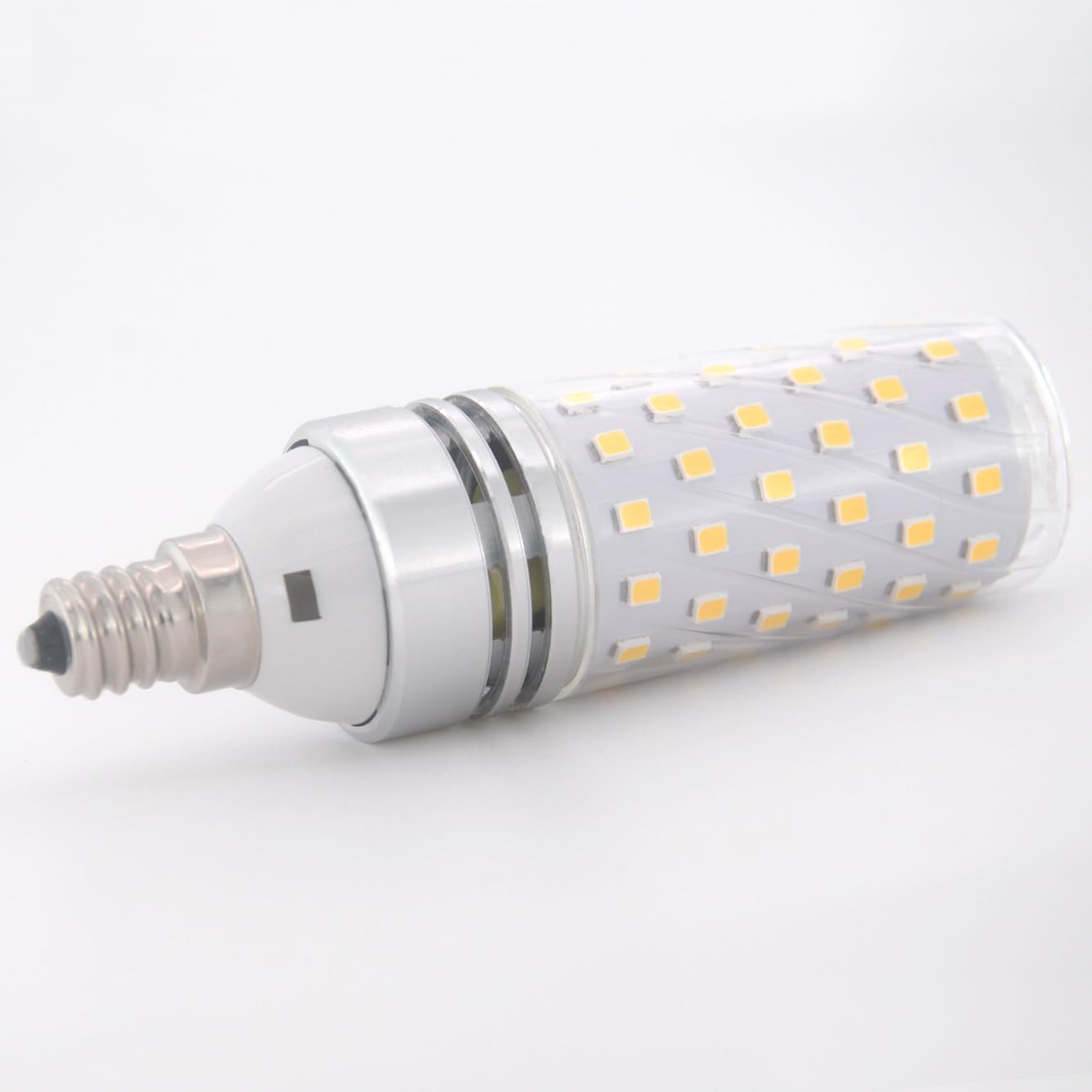 4 Pack E12 LED Bulbs, 16W Candelabra LED Light Bulbs 100 Watt Equivalent, Warm White 3000K, 1500lm, Non-Dimmable, LED Chandelier Bulbs for Ceiling Fan, Home Lighting