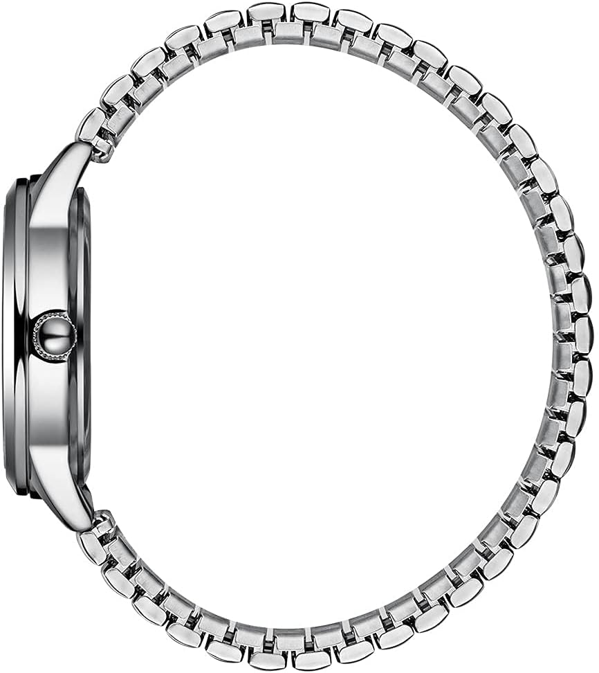 BOSHIYA Watches for Women Easy Reader 30mm Stainless Steel Expansion Band Sliver Gold Ladies Small Wrist Watch…