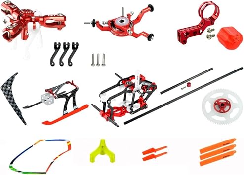 MICROHELI CNC Triple Blades Performance Package (RED) - Blade Nano S2 / S3