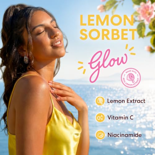 Palmer's Cocoa Butter Formula, Lemon Sorbet Body Lotion (13.5 fl oz) | Hydrating & Brightening Lotion, Lemon Extract, Vitamin C & E, 72-Hour Moisture, Citrus Fragrance, Dermatologist-Approved - image 5