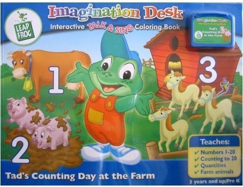 LeapFrogImagination Desk: Tad's Counting Day at The Farm Cartridge