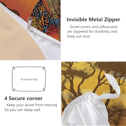 Housse de couette microfibre à fermeture éclair pour changer vos draps sans aucun effort - 6