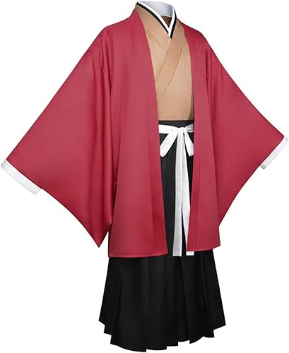 Miniatura 4 de TMSREBU Tsugikuni Yoriichi Cosplay Costume Tsugikuni Yoriichi Kimono Dress Cloak Halloween
