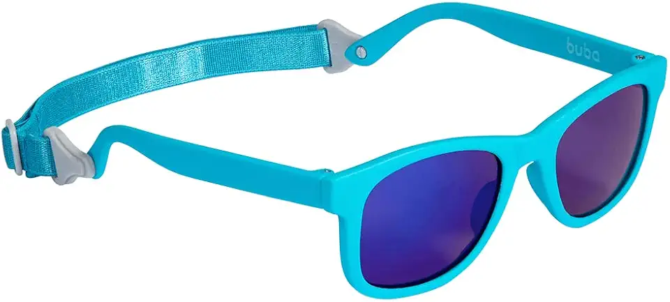 Óculos de Sol Infantil Com Alça Ajustável 3 a 36 Meses Proteção UVA E UVB