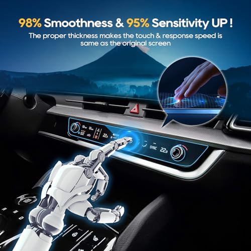 Image of LFOTPP 2023 2024 2025 Sportage Screen Protector AC Climate Control for 2023 2024 2025 Kia Sportage Accessories (LX /EX /SX /SX-Prestige /X-Line) Plug-in Hybrid Prestige Screen Film for Kia Sportage