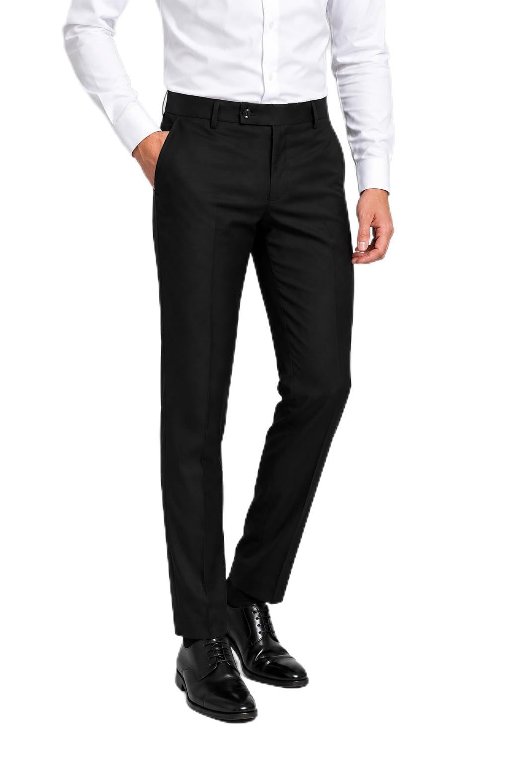 Men's Formal Pants | Regular Fit Formal Trouser for Men, Boys, Gents Bottom Formal wear for Office Meeting, Party, Gathering, Wedding-picture-40
