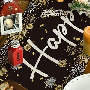   Artoid-Mode-Black-Fireworks-Happy-New-Year-Table-Runner-2025-Festival-Kitchen-Dining-Table-Decoration-for-Home-Party-Decor-13x72-Inch