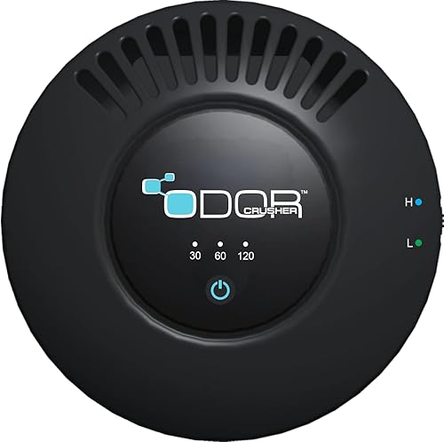 Room Fresh - Funciona con tecnología de ozono, dos ajustes de potencia con indicador alto y bajo, tres tiempos de ciclo, 30, 60 y 120 minutos, para