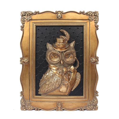 Esvinte Animal Head Vintage Wall Sculpture Antique Wall Decor Hallway