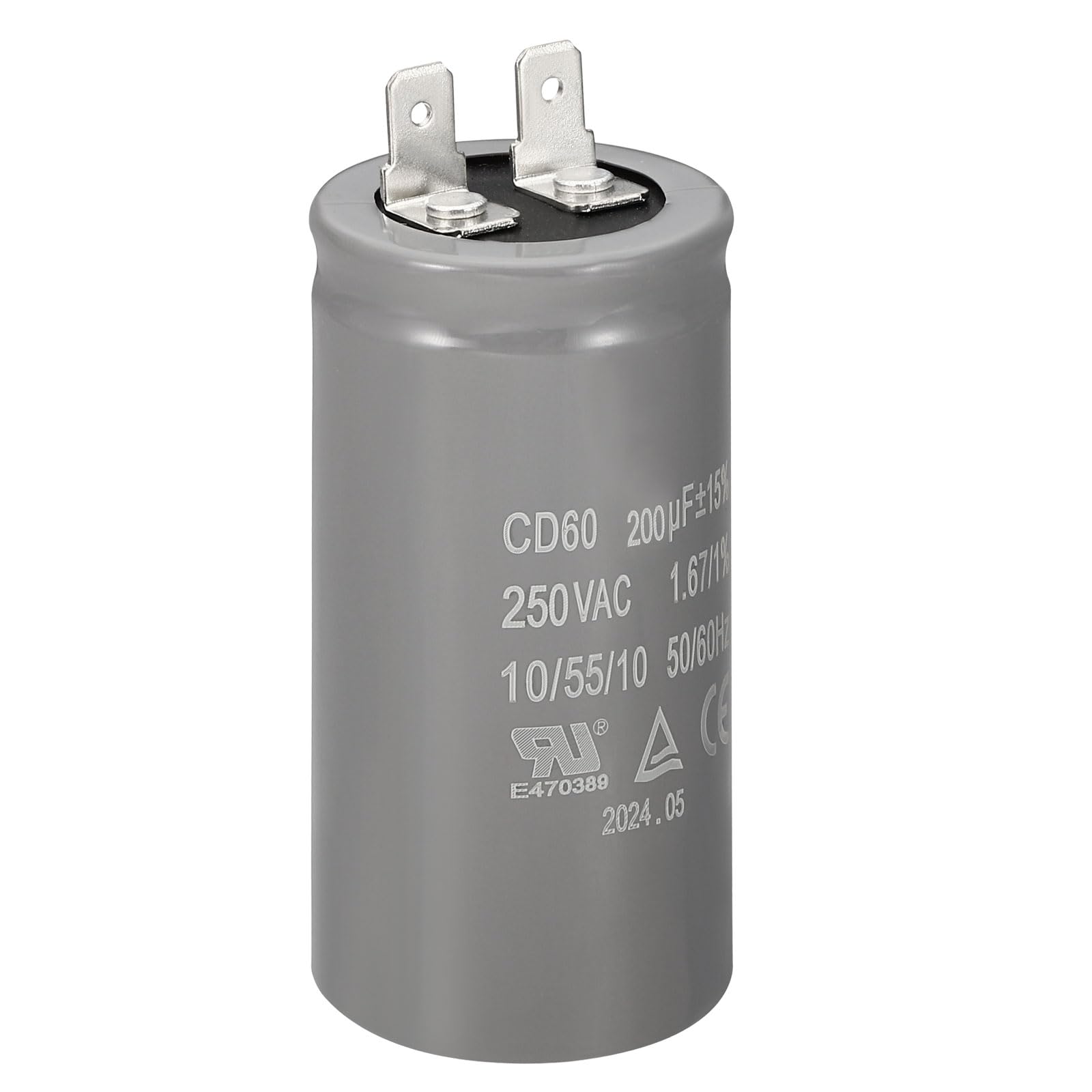 EJ.life Condensateur CD60 Condensateur de fonctionnement CD60 avec fil conducteur 250 V AC 150